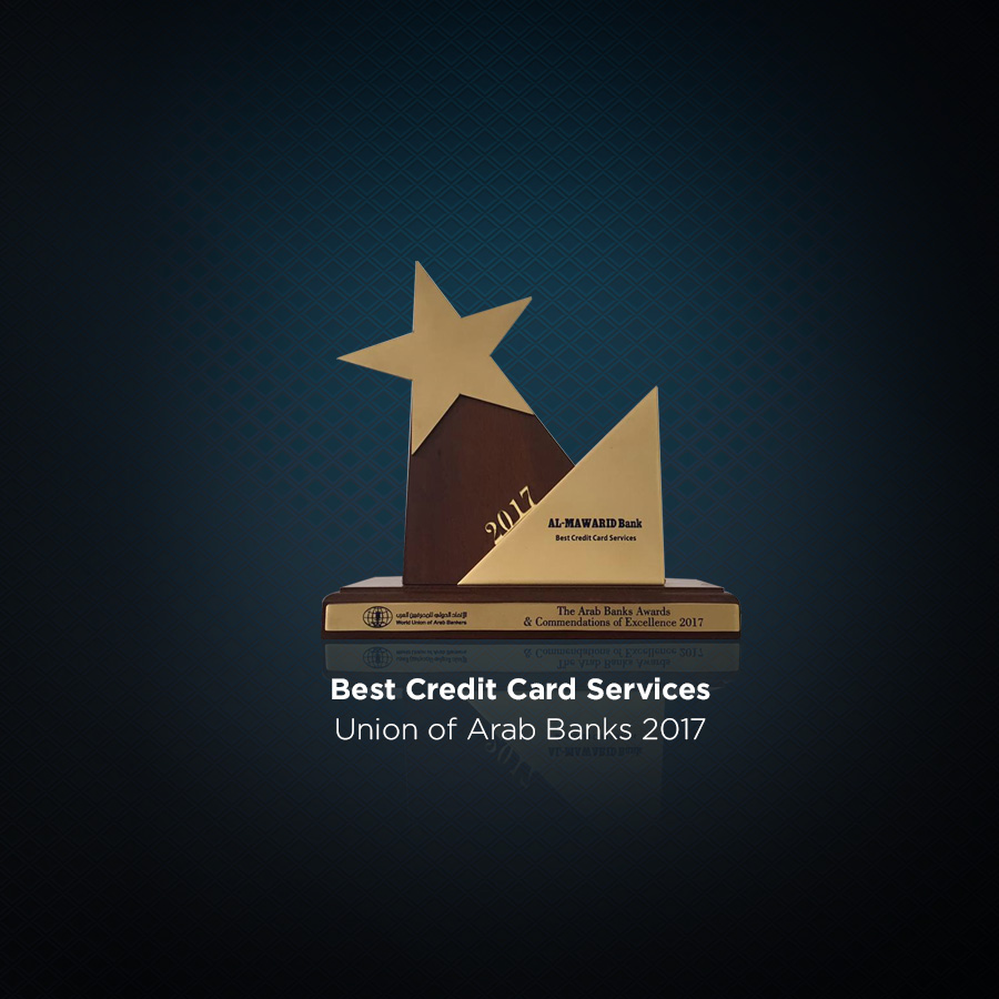 Best Credit Card Services Award