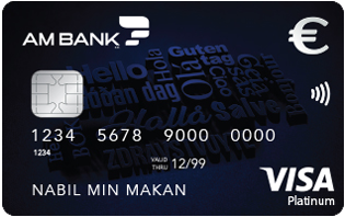 Visa Platinum Euro Fresh