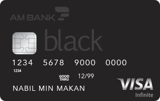 Visa black AM Bank Visa black AM Bank